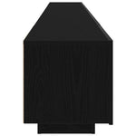 TV Cabinet 3 pcs Black 260 x 35 x 40 cm Engineered wood 3333064