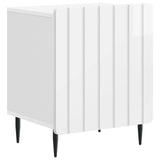Bedside Cabinet 2 pcs High Gloss White 43 x 34.5 x 52 cm 894344