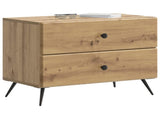 Bedside Cabinet Artisan Oak 62 x 34.5 x 47.5 cm Engineered Wood 895474