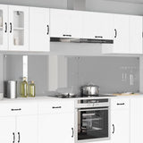 Kitchen Backsplash 2 pcs Light Grey 120 x 60 cm Tempered Glass 3415505