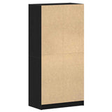 Highboard Black Oak 68 x 37 x142 cm 3329301