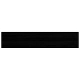 Stair Treads 4 pcs Brown Black 120x25x2 cm Solid Wood Oak 3283018