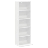 CD Cabinet 2 pcs White 33 x 23.5 x 97.5 cm Engineered Wood 8012691