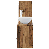 Bathroom Furniture Set 2 pcs Old Wood 33 x 34.5 x 100 cm 3406121
