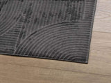 Rug IZA Short Pile Scandinavian Look Anthracite 80x150 cm 375426