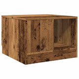 Coffee Table Old Wood 50x50x36 cm Engineered Wood 856848