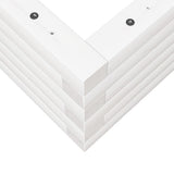 Garden Planter White 70x40x23 cm Solid Wood Pine 847219