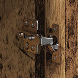 Bathroom Mirror Cabinet TULUM Old Wood 60 x 16.5 x 78 cm 880369
