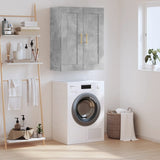 Wall Mounted Cabinet Concrete Grey 69.5x34x90 cm Engineered Wood 830368