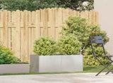 Planter 80x40x40 cm Stainless Steel 860672