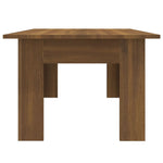 ZNTS Coffee Table Brown Oak 100x60x42 cm Engineered Wood 815428