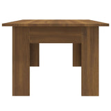 ZNTS Coffee Table Brown Oak 100x60x42 cm Engineered Wood 815428