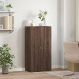 ZNTS File Cabinet Brown Oak 60x32x115 cm Engineered Wood 840778