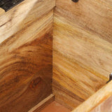285904 Hall Bench 103x33x72 cm Solid Mango Wood