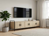 TV Cabinet 146 x 33 x 50 cm Sonoma Oak Engineered Wood 8013741