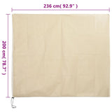 Plant Fleece Covers with Zip 4 pcs 70 g/m 2.36x2 m 3203561