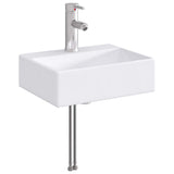 Bathroom Wash Basin Chrome 39 x 30.5 x 12.5 cm Metal 890220