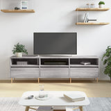 TV Cabinet Grey Sonoma 150x30x44.5 cm Engineered Wood 831274