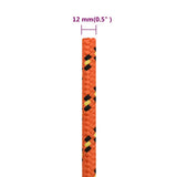 Boat Rope Orange 12 mm 100 m Polypropylene 152672