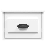 Wall-mounted Bedside Cabinets 2 pcs White 41.5x36x28cm 816377