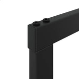 Firewood Rack Black 110x30x61 cm Steel 4018466