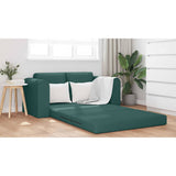 Sofa Bed Dark green 148 x 71 x 83 cm Fabric 4106677