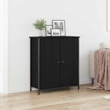 Sideboard Black Oak 70 x 30 x 80 cm Engineered Wood 862975