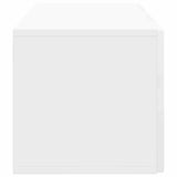 Wall-Mounted TV Cabinet High Gloss White 59.5 x 31 x 30 cm 898539