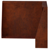 Retaining Wall 50 x 50 x 30 cm Weathering Steel Rusty 8015211