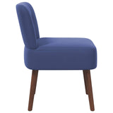 Slipper Chair Police Blue Velvet 42050524