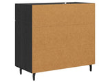 Sideboard Black Oak 69.5 x 34 x 90 cm Engineered Wood 882301