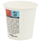 Paper Coffee Cups with Lids 1000 pcs 4oz 100ml 3325215