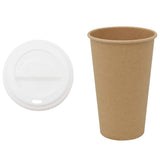 Paper Coffee Cups with Lids 1000 pcs 16oz 400ml 3325222