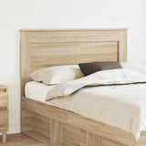 Headboard with Headboard Sonoma Oak 135 cm Engineered Wood 887459