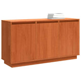 Sideboard Brown Oak 111 x 34 x 60 cm Solid Pine Wood 869880