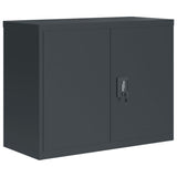 ZNTS File Cabinet Anthracite 90x40x110 cm Steel 3188328