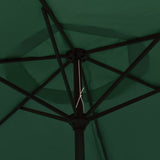 Garden Parasol Green 200x224 cm Aluminium 47205