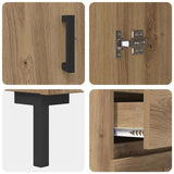 Highboard Artisan Oak 69.5 x 34 x 180 cm Engineered Wood 3415941