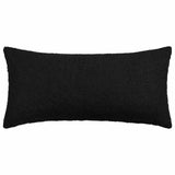 Cushion Cover 12 pcs HEERLEN Black 40 x 80 cm Boucl 909951
