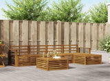 Sofa Sets 6 pcs Natural Solid Acacia Wood 3374699