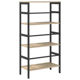 Bookshelf Sonoma Oak 60 x 29.5 x 115 cm Engineered Wood 883923