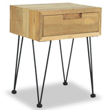 Bedside Cabinet 40x30x50 cm Solid Teak 244576