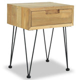 Bedside Cabinet 40x30x50 cm Solid Teak 244576