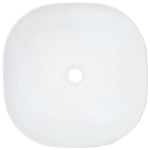 Wash Basin 42.5x42.5x14.5 cm Ceramic White 143917