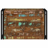 Storage Box Brown and Black 80 x 50 x 50 cm Reclaimed Wood 4016746