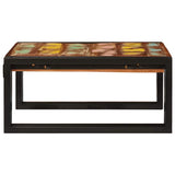Bathroom Shelf Multicolour 60 x 50 x 23 cm Solid Reclaimed Wood 4102753