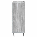 Sideboard Grey Sonoma 66 x 34.5 x 92 cm Engineered Wood 894361