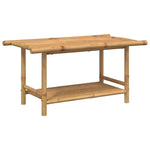 ZNTS Coffee Table 90x50x45 cm Bamboo 366473