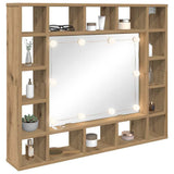 Mirror Cabinet Artisan Oak 91 x 15 x 76.5 cm Engineered Wood 879457