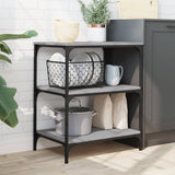 Kitchen Trolley Grey Sonoma 60x41x76 cm Engineered Wood 842304